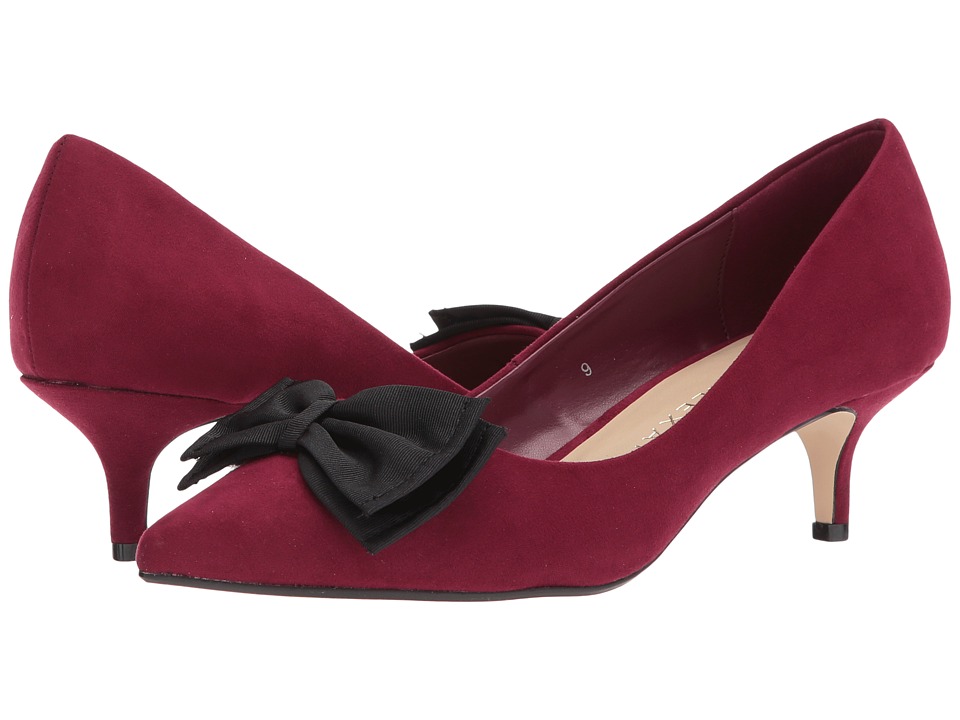 Athena Alexander Tasha (Burgundy Suede) High Heels