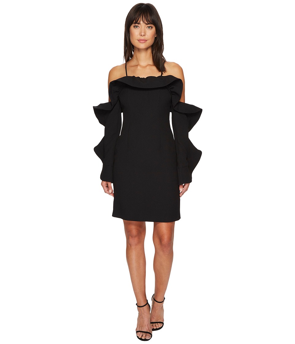 KEEPSAKE THE LABEL Messages Long Sleeve Mini Dress (Black) Women