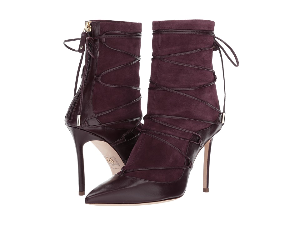 DSQUARED2 W17J501 (Bordeaux Scuro Nappa/Camoscio Stretch) Women