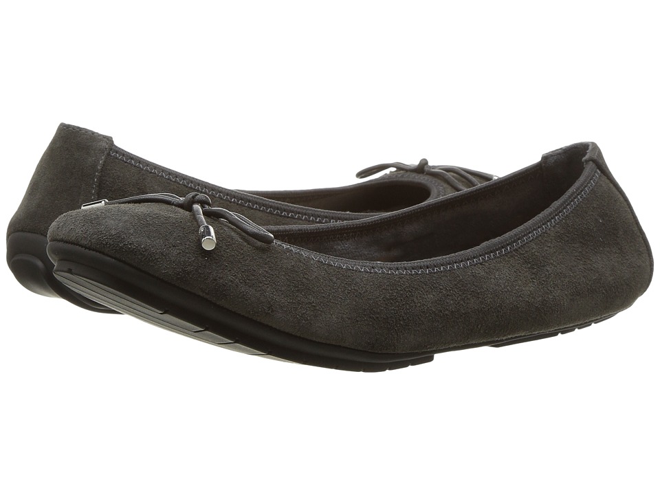 Me Too Halle (Dark Grey Split Suede) Women