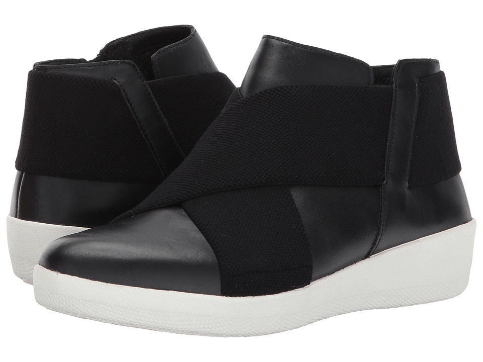 FitFlop Superflex Ankle Boots (Black) Women