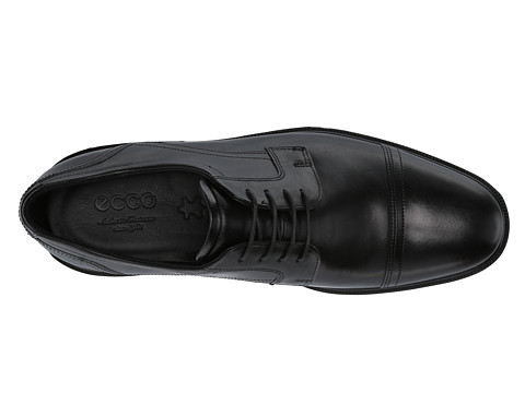 ecco lisbon cap toe tie