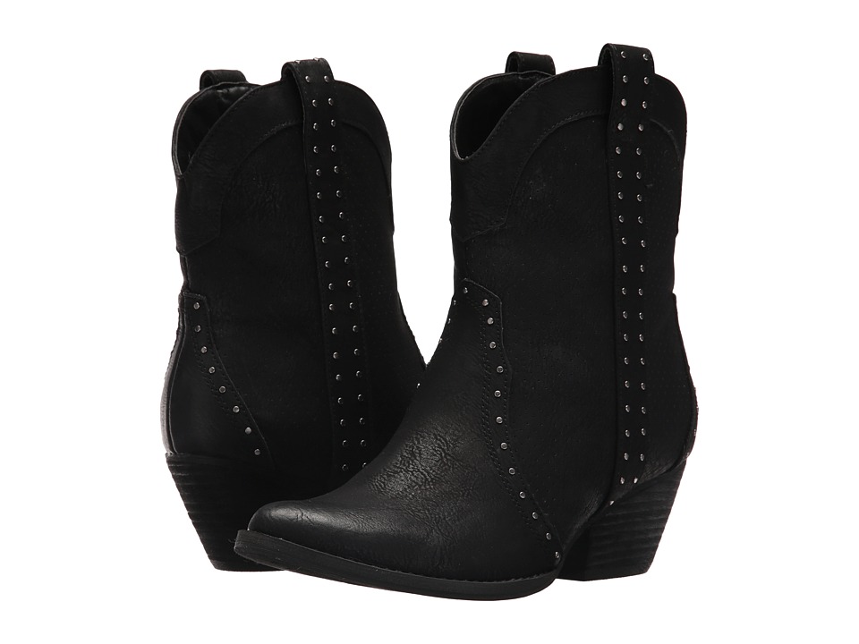 VOLATILE Montez (Black) Cowboy Boots