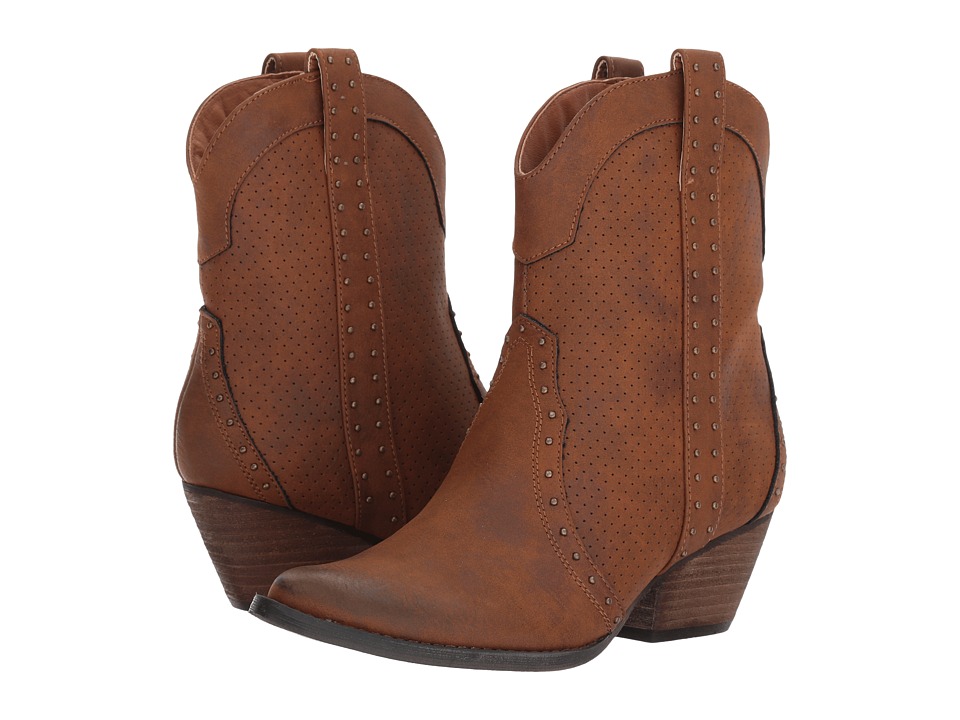 VOLATILE Montez (Tan) Cowboy Boots
