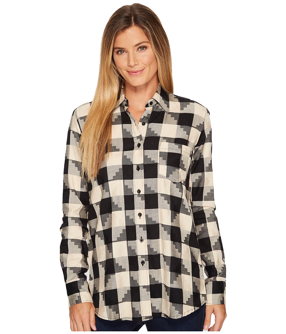 Cruel Patterned Plaid Jacquard (Multicolored) Women