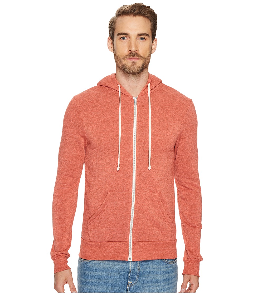 Alternative Rocky Zip Hoodie (Eco True Burnt Rock) Men