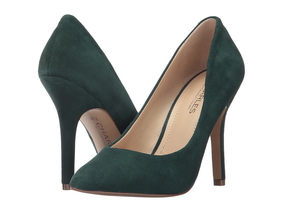 Charles by Charles David Maxx (Forest Green Suede) High Heels