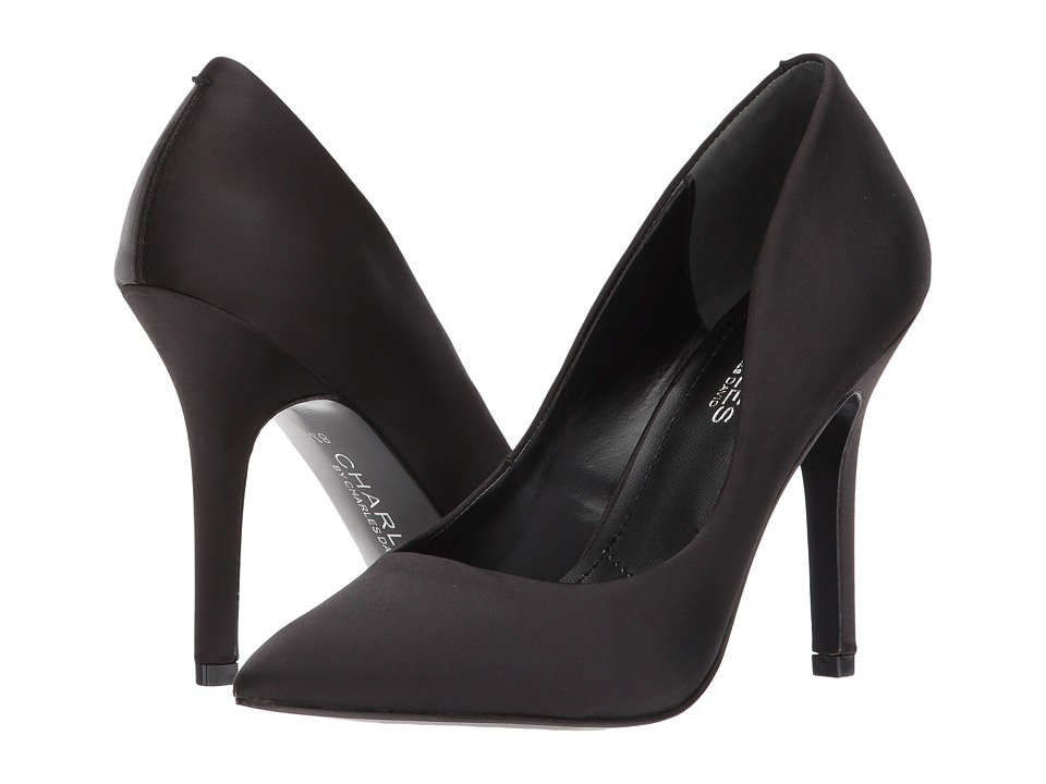 Charles by Charles David Maxx (Black Satin) High Heels