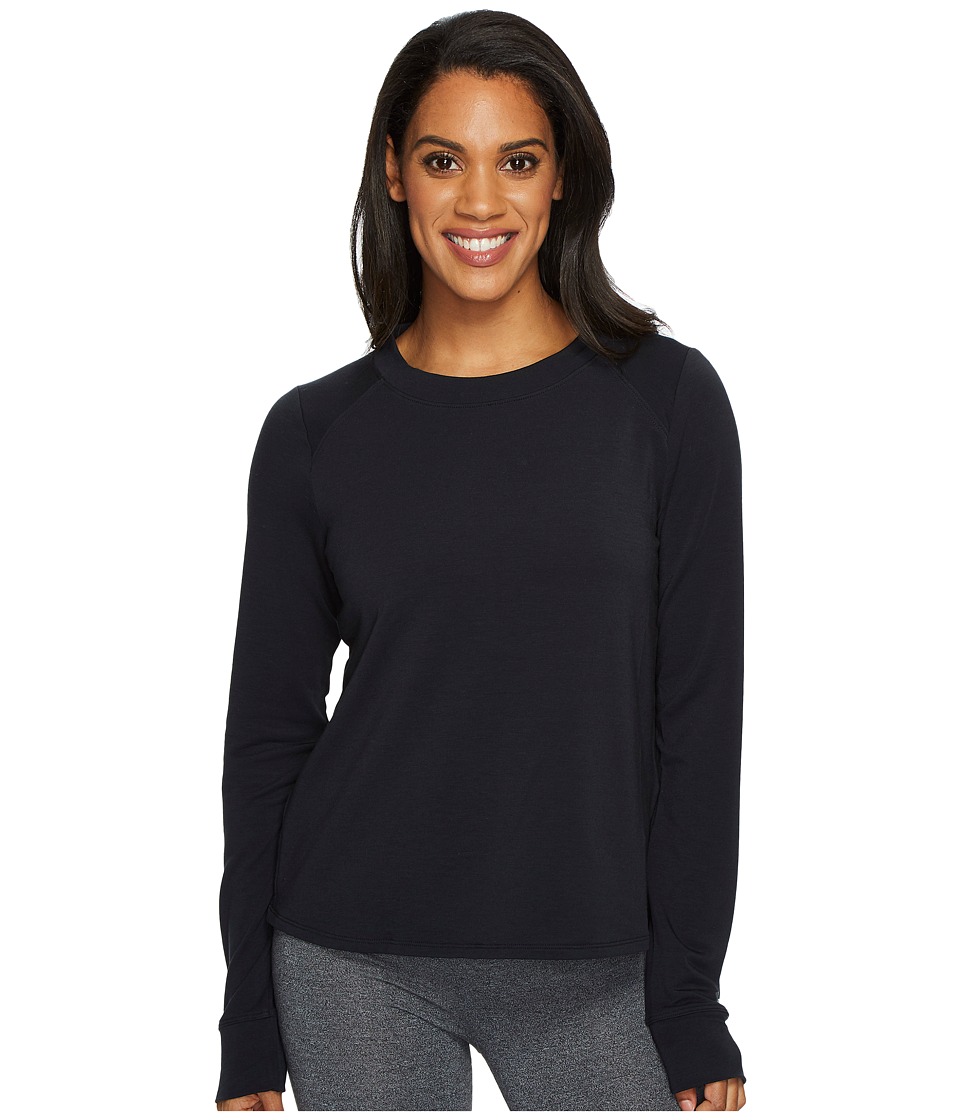 Under Armour Modal Terry Crew Top (Black/Tonal) Women