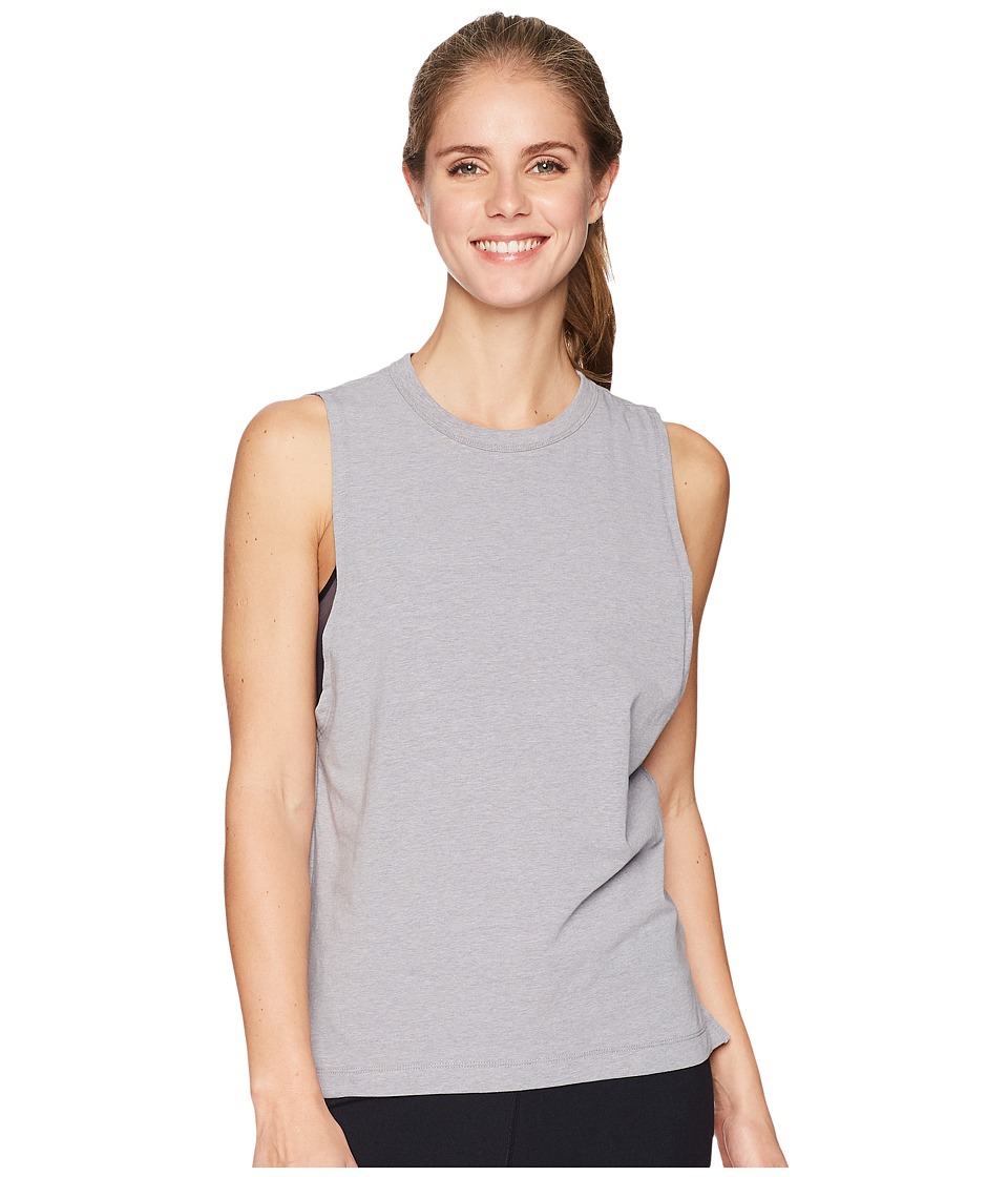 Under Armour Muscle Tank Top (Steel Light Heather/Tonal) Women