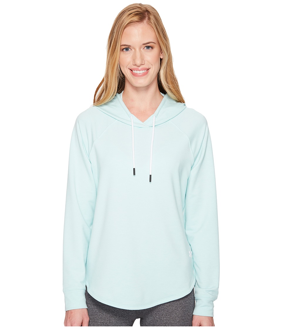 Under Armour Featherweight Fleece Pullover Hoodie (Refresh Mint/White) Women