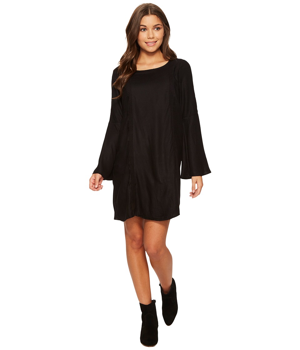 Roxy East Coast Dreamer Solid Dress (Anthracite) Women