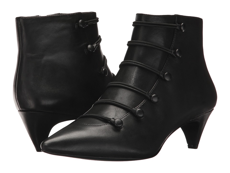 Nine West Zadan (Black Leather) Women