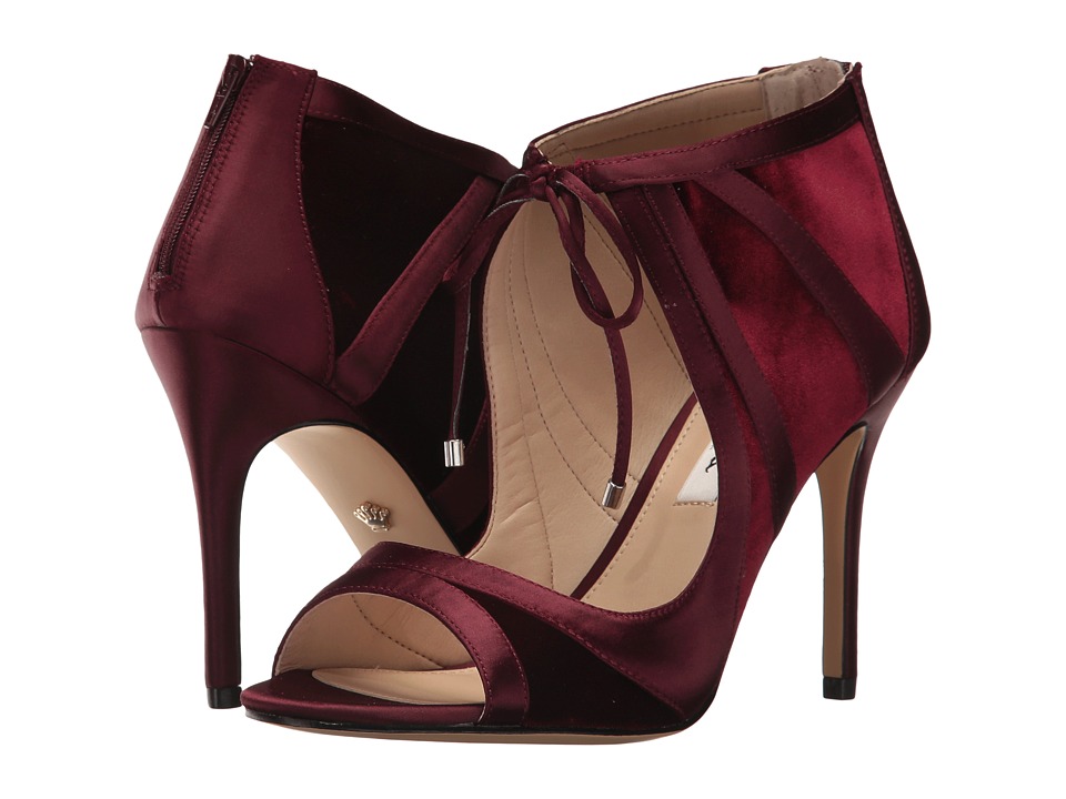 Nina Cherie (Merlot Velvet) High Heels