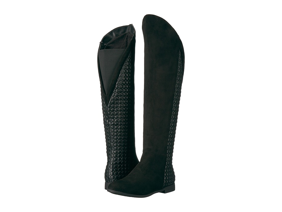 Chinese Laundry Racer (Black Microsuede) Women