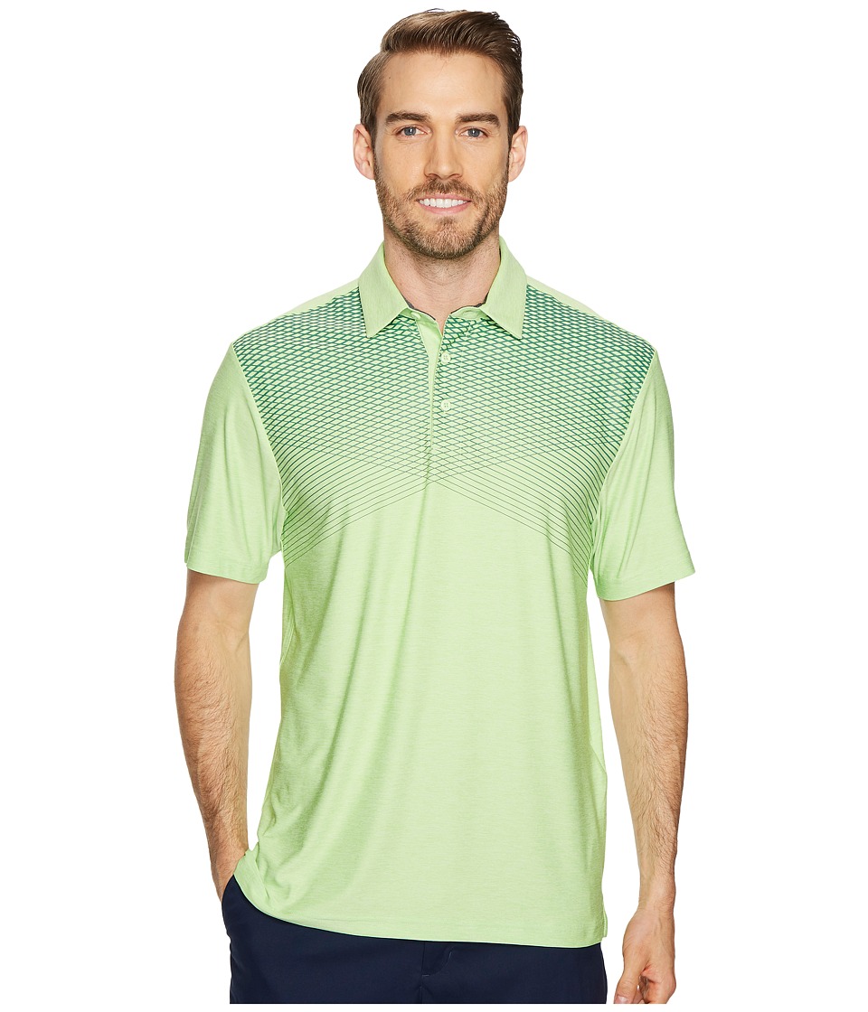 Under Armour Golf UA Playoff Polo (Lumos Lime/Rhino Gray/Rhino Gray) Men
