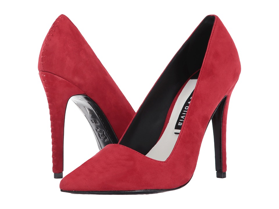 Alice + Olivia Dina (Ruby Prime Suede) Women