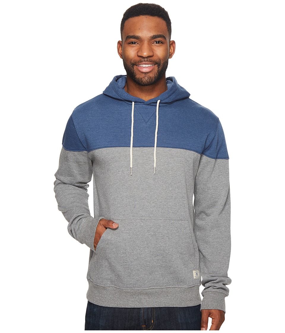 DC Rebel Blocked Hoodie (Charcoal Heather) Men
