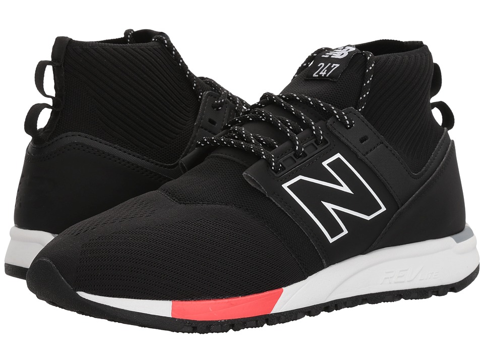 new balance classic black and white