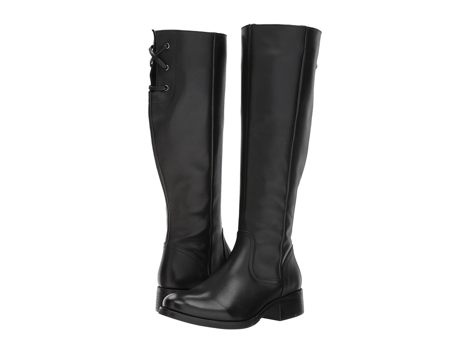 Steve Madden Lover (Black Leather) Women