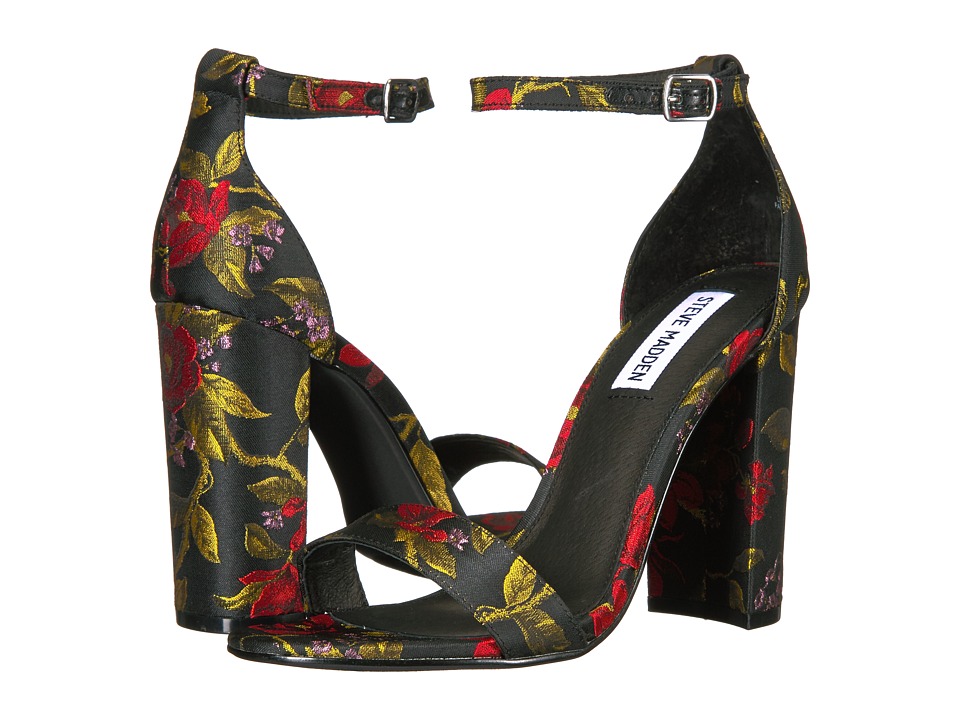 Steve Madden Carrson Heeled Sandal (Red Multi) High Heels