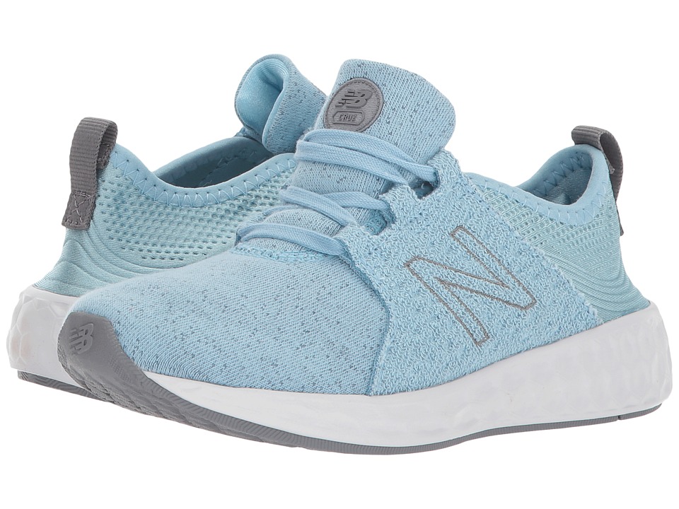 New Balance Kids KJCRZv1P (Little Kid) (Clear Sky/Gunmetal) Girls Shoes