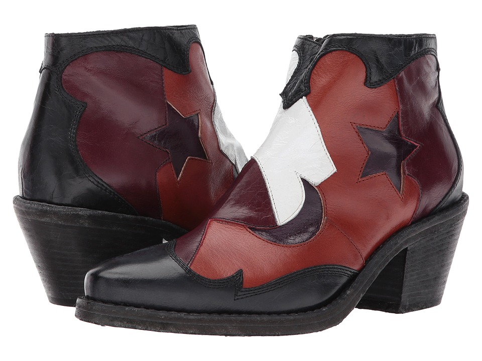 McQ Solstice Zip Boot (Patchwork) Women