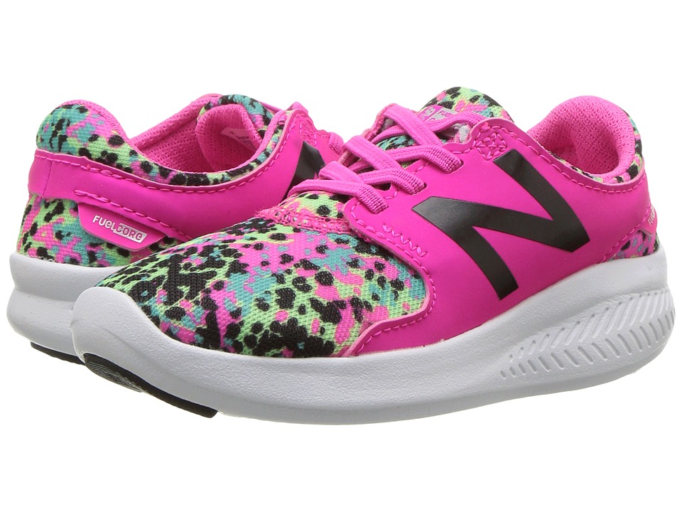 New Balance Kids KACSTv3I (Infant/Toddler) (Pink Glo/Green) Girls Shoes