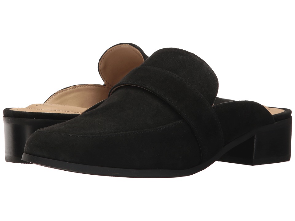 Me Too Jada (Black Kid Suede) High Heels