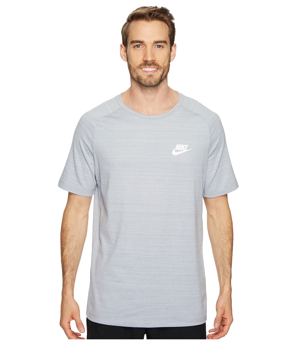 Nike Sportswear Advance 15 Top (Wolf Grey/Heather/White) Men