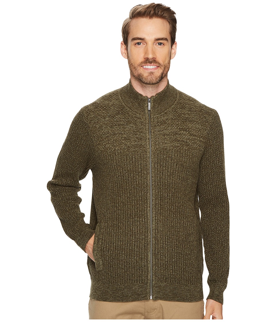 Tommy Bahama Medina Marl Full Zip (Tapenade) Men