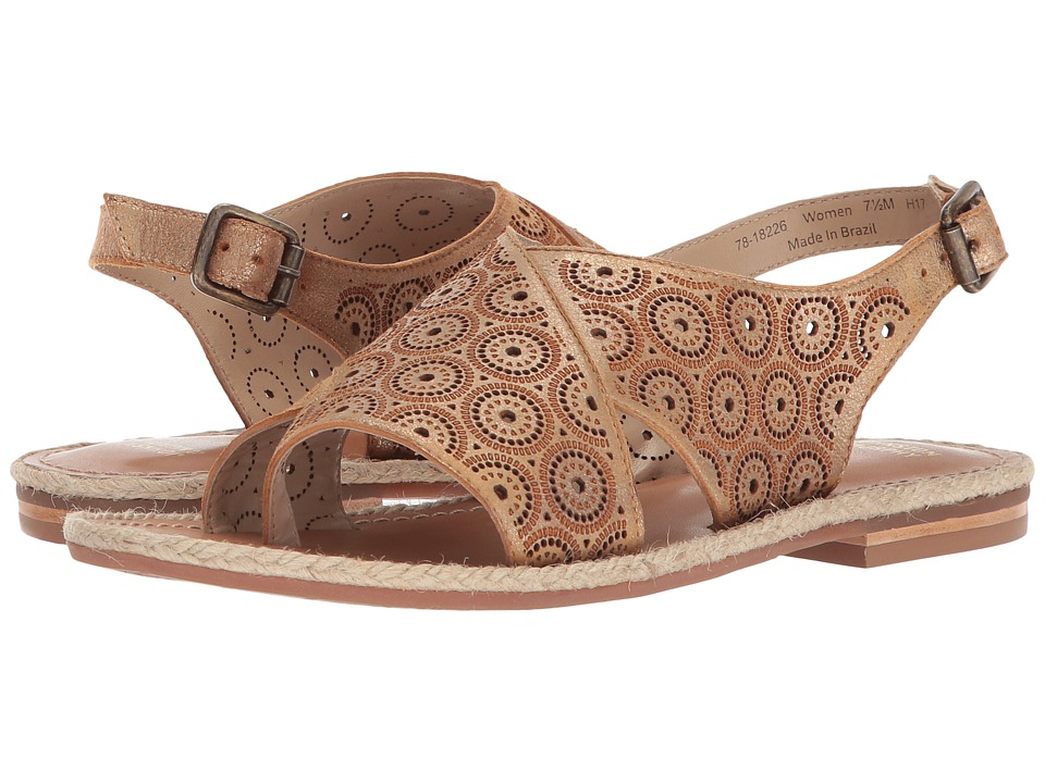 Johnston & Murphy Willow (Gold Metallic Leather) Women