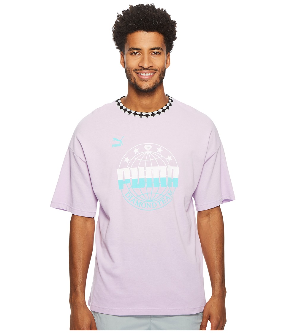 PUMA Puma x Diamond Tee (Orchid Bloom) Men