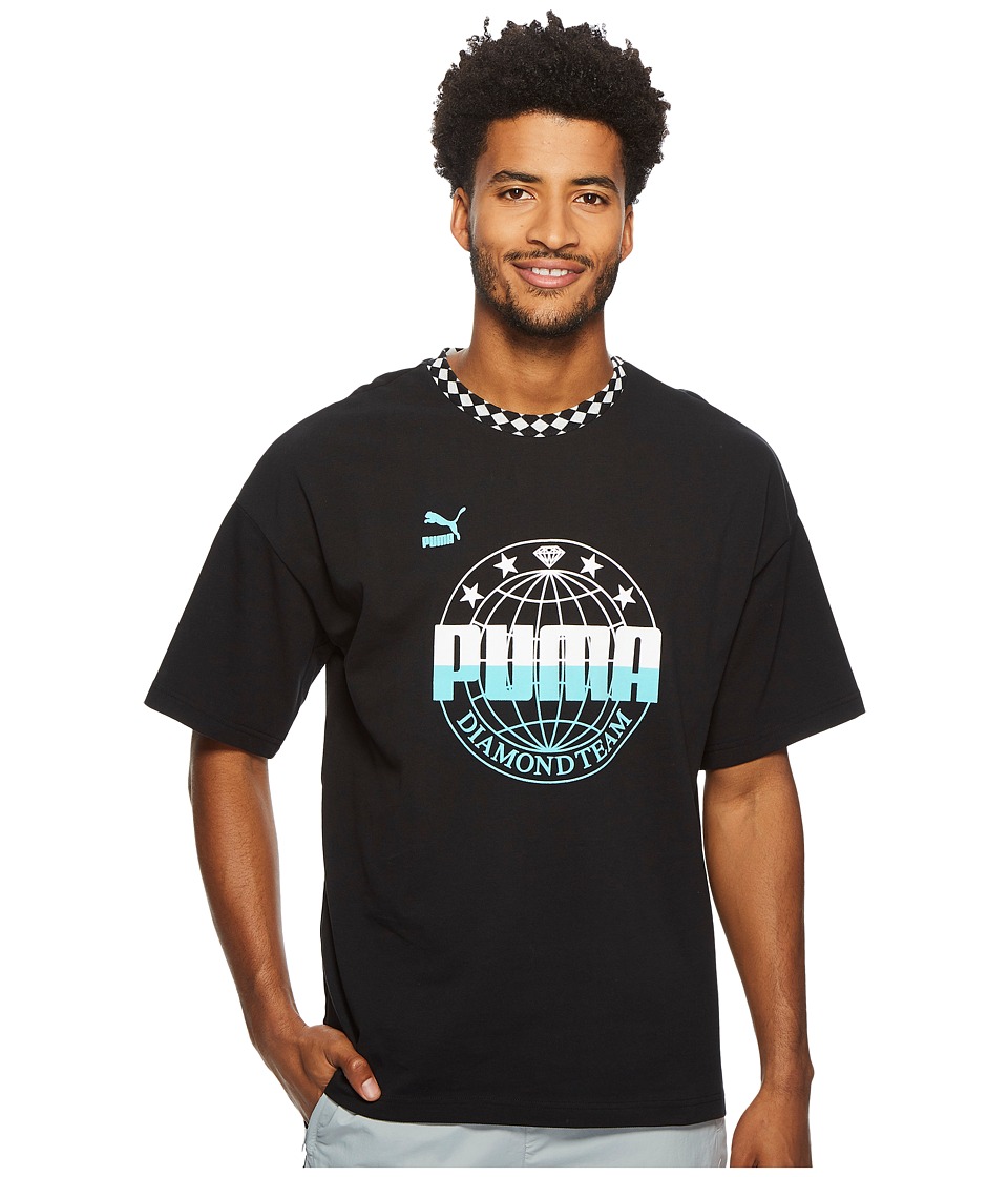 PUMA Puma x Diamond Tee (PUMA Black) Men