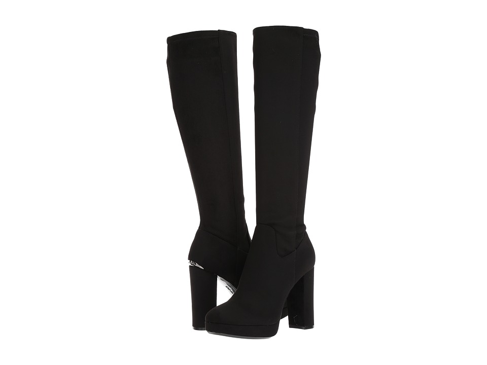 Calvin Klein Mailia (Black Stretch Microsuede) Women