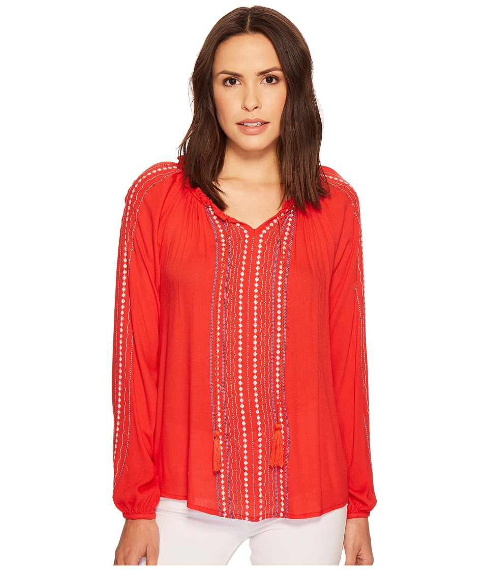 Ariat Shawna Top (High Risk Red) Women