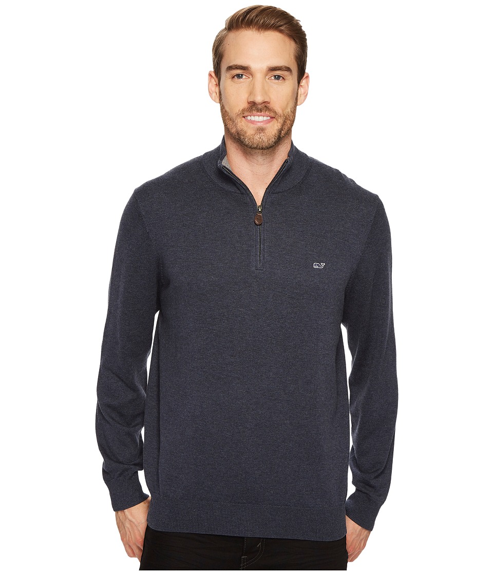 Vineyard Vines Cotton 1/4 Zip Sweater (Hyannis) Men
