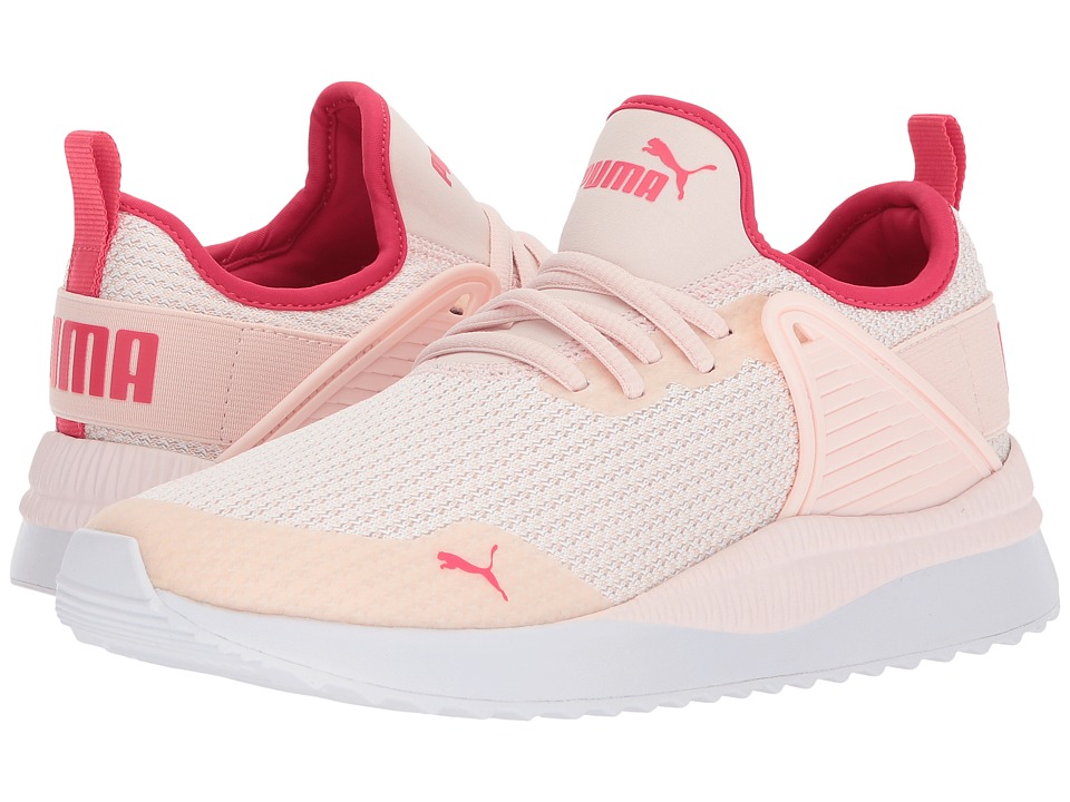 Puma Kids Pacer Next Cage GK (Big Kid) (Pearl/Pearl) Girls Shoes