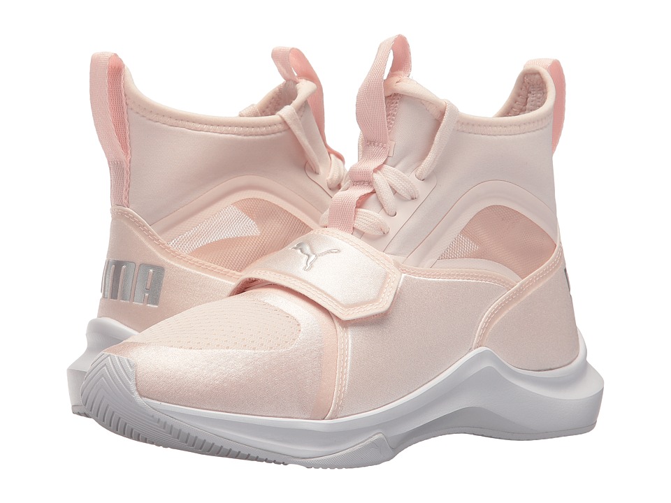 Puma Kids Phenom (Big Kid) (Pearl/PUMA Silver) Kids Shoes