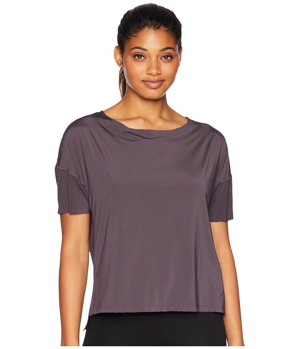 Reebok Perforated Tee (Smoky Volcano) Women