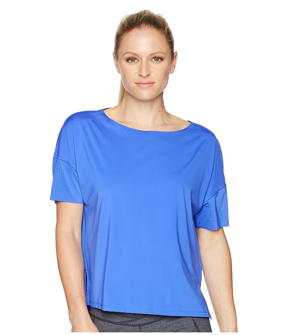 Reebok Perforated Tee (Acid Blue) Women