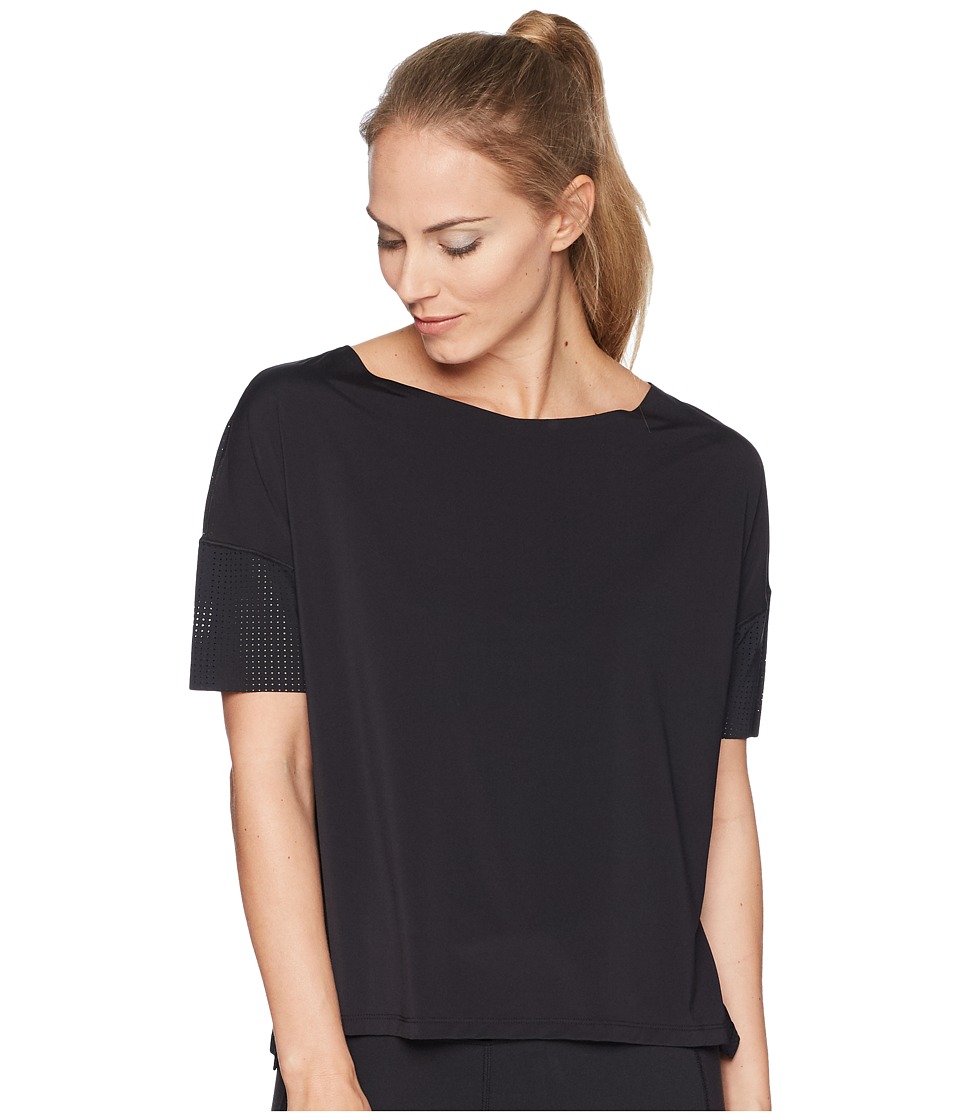 Reebok Perforated Tee (Black) Women