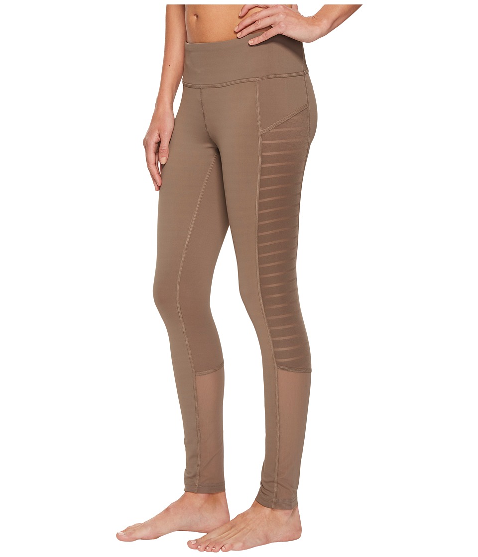 Reebok Mesh Tights (Smoky Taupe) Women