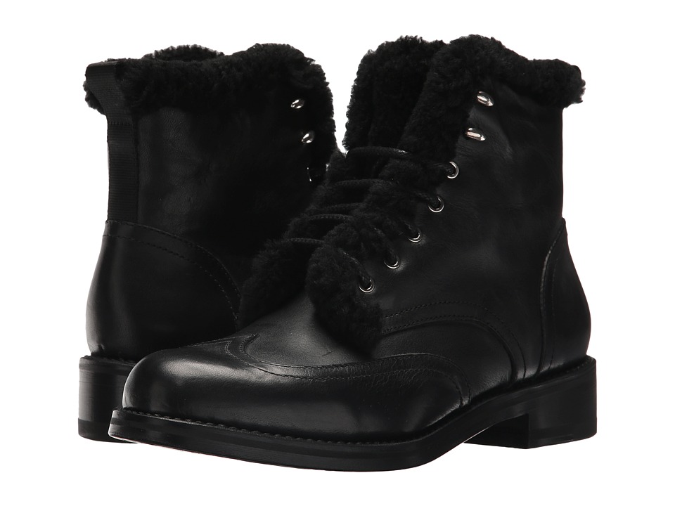 rag & bone Cozen Boot (Black/Shearling) Women