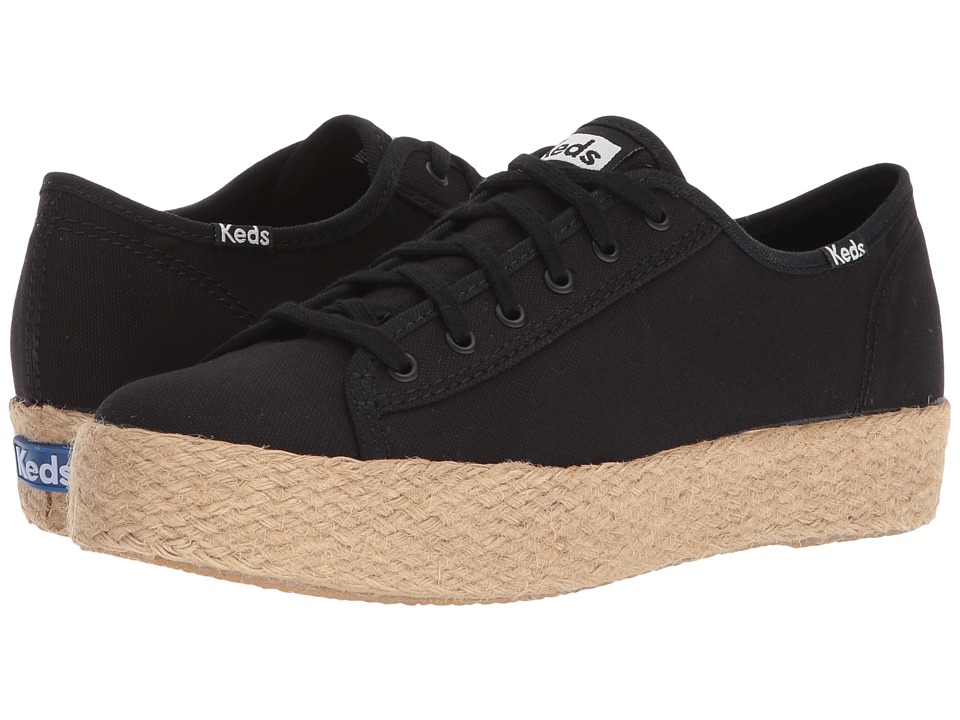 keds triple kick cotton canvas jute