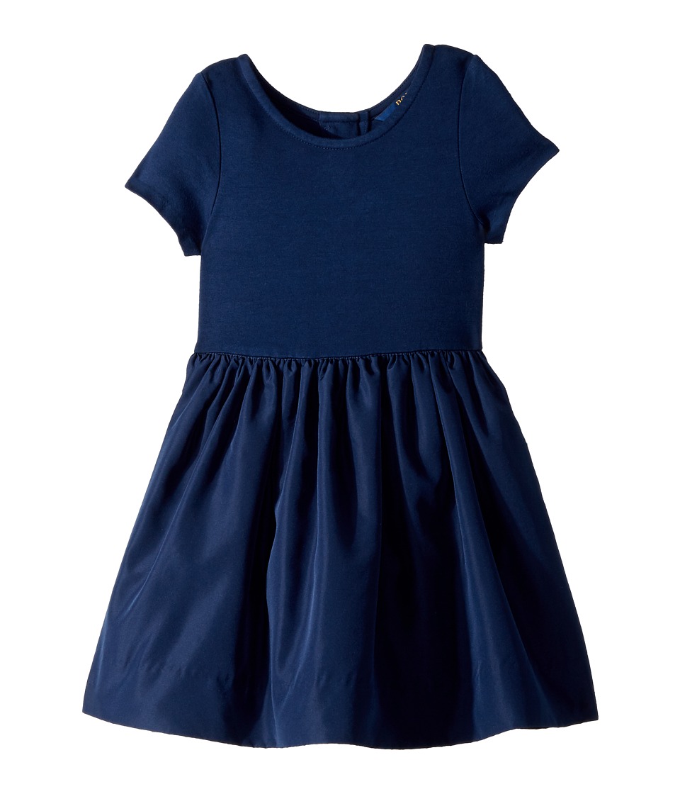 Ralph Lauren Kids Girls Dress In Yellow