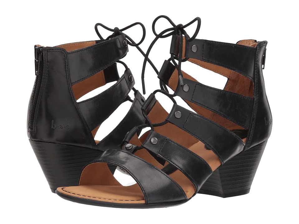 b.o.c. Helma (Black Full Grain) Women