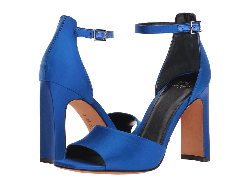 Marc Fisher LTD Harlin 2 (Medium Blue Satin) Women