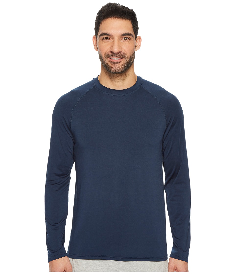 Jockey Cool-Sleep Sueded Jersey Top (Navy) Men