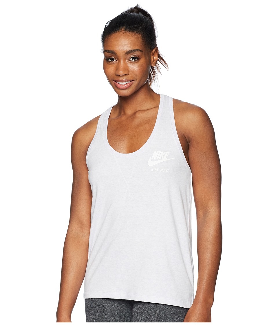 Nike Sportswear Gym Vintage Tank (Barely Grape/Sail) Women
